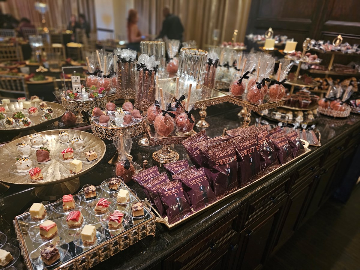 Dessert table for a private event